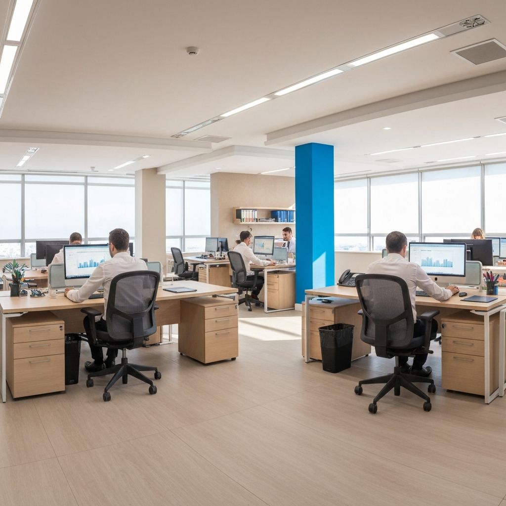 Escritório moderno da UP Soluções