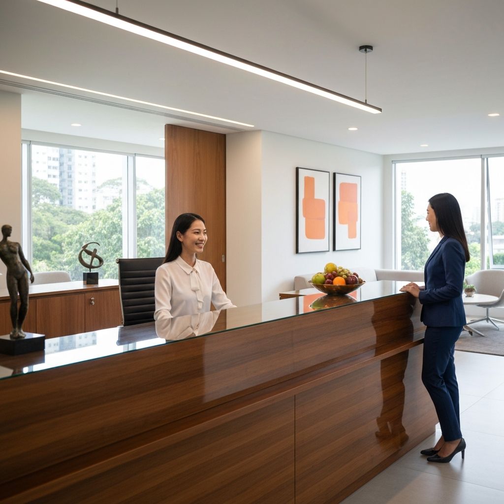 Recepção da UP Soluções